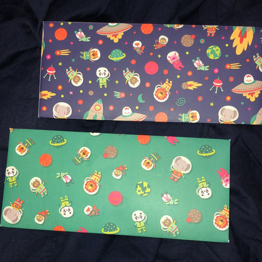 Space Theme Envelope