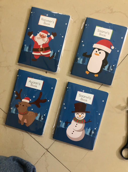 A6 Christmas Pocket book (4 books)